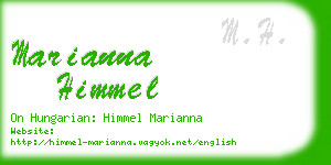 marianna himmel business card